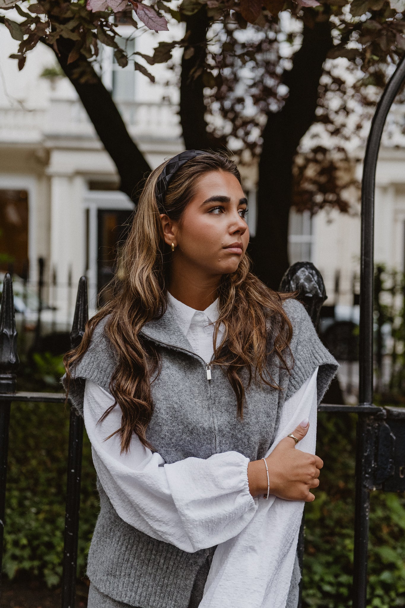VMBANG Pullover - Medium Grey Melange